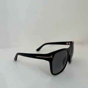 Tom Ford Men’s black sunglasses w metal detailing